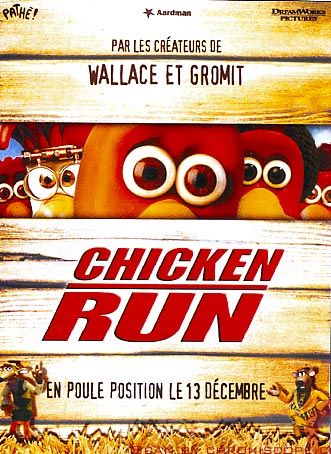 Affiche du film chicken run