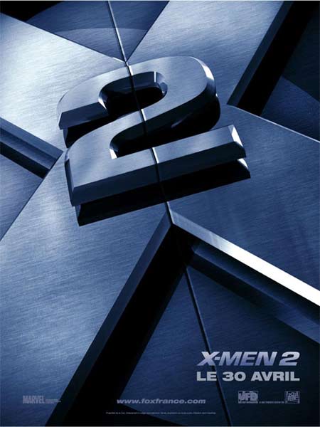 Affiche Teaser du film X-men 2