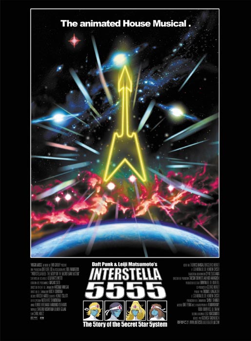 Interstella 5555 de Leiji Matsumoto et Daft Punk