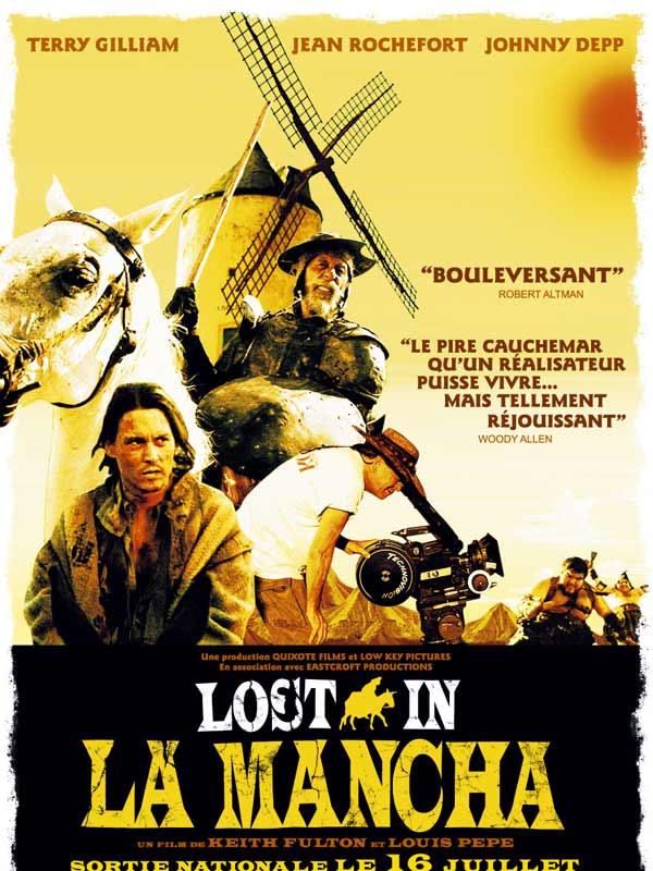Affiche du film lost in la mancha - terry gilliam