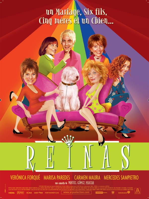 Affiche du film Reinas - comédie gay - dvd