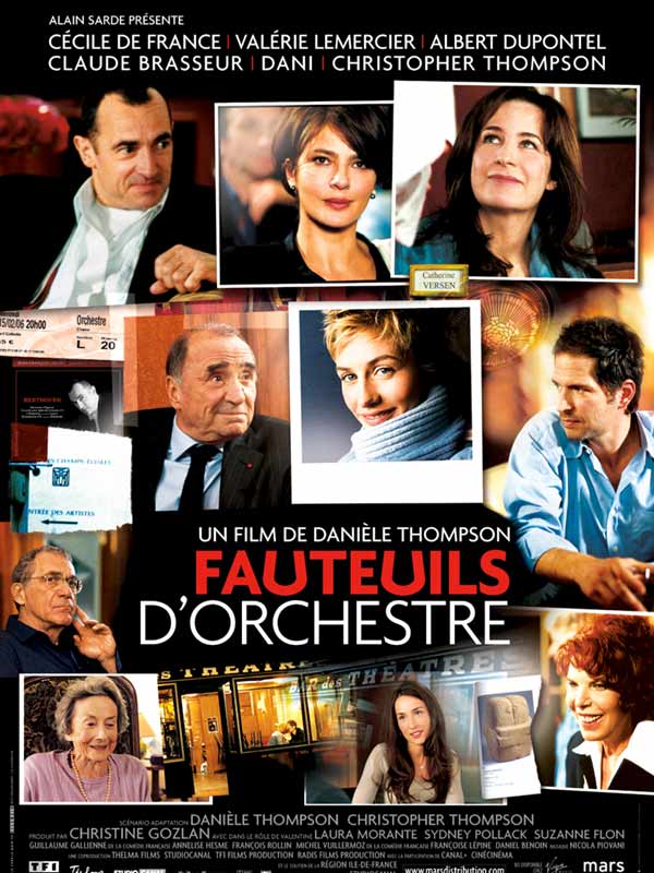 Affiche du film Fauteuil d'orchestre de D.Thompson