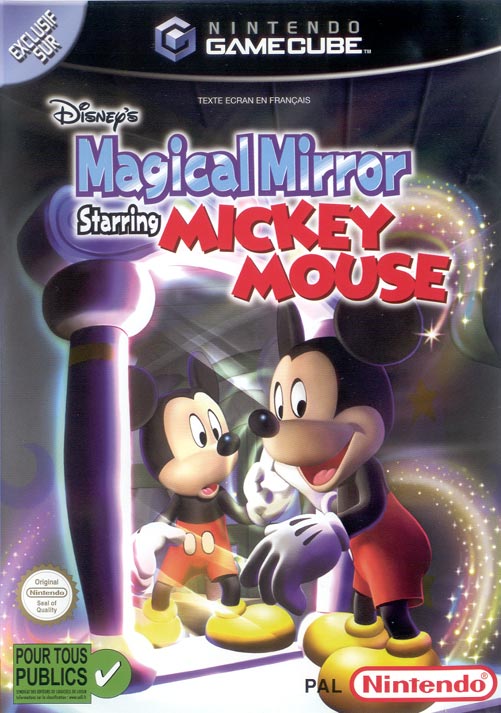 Mickey Margical Mirror gamecube verso