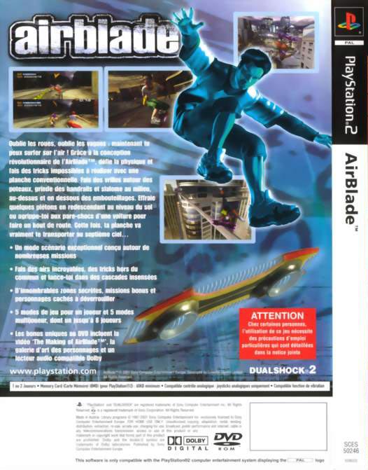 Airblade PS2 (feu mediacovers)
