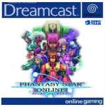 Phantasy Star Online jaquette sega dreamcast face