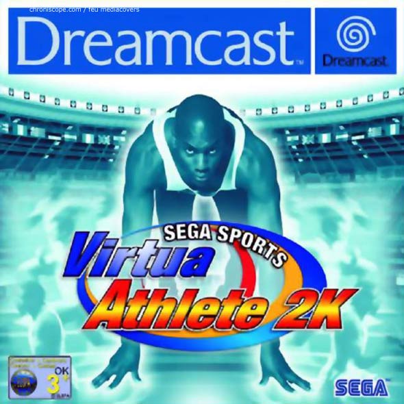 Virtua Athlete 2000 jaquette sega dreamcast face